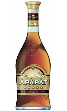 коньяк Арарат пять звезд