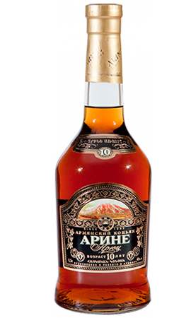коньяк Арине Арюц 10 лет