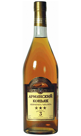 коньяк Армянский 3 звезды