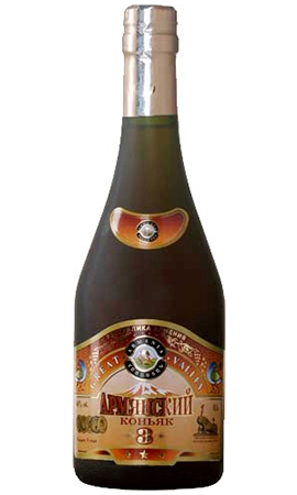 коньяк Great Valley 3 звезды