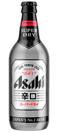 светлое фильтрованное пиво Asahi Super Dry