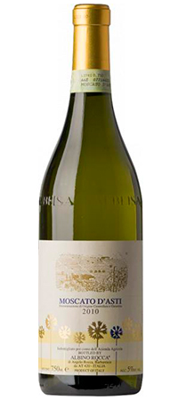 Игристое-белое сладкое вино Albino Rocca Moscato d'Asti